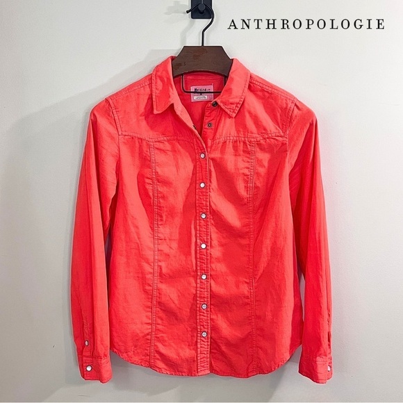 Anthropologie | Holding Horses Pearl Snap Western Shirt - Picture 1 of 14